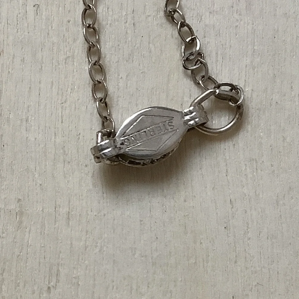 Virgo zodiac pendant-charm 16” chain (astrology) New Vintage sterling silver - Picture 13 of 13